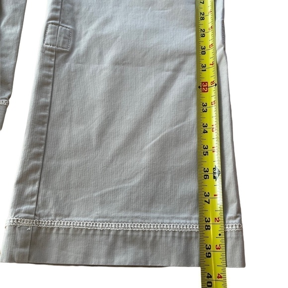 𝅺eddie Bauer Pants with Floral Pattern Side & Tie Up EUC - Picture 7 of 9